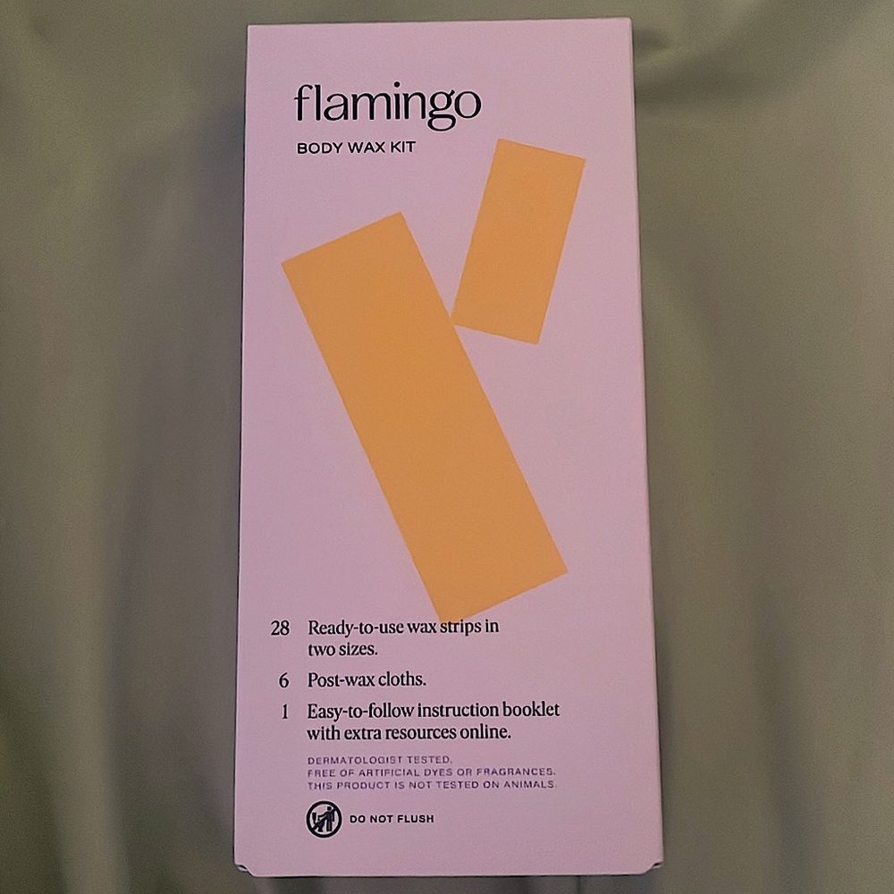 Brand new flamingo Body Wax Kit